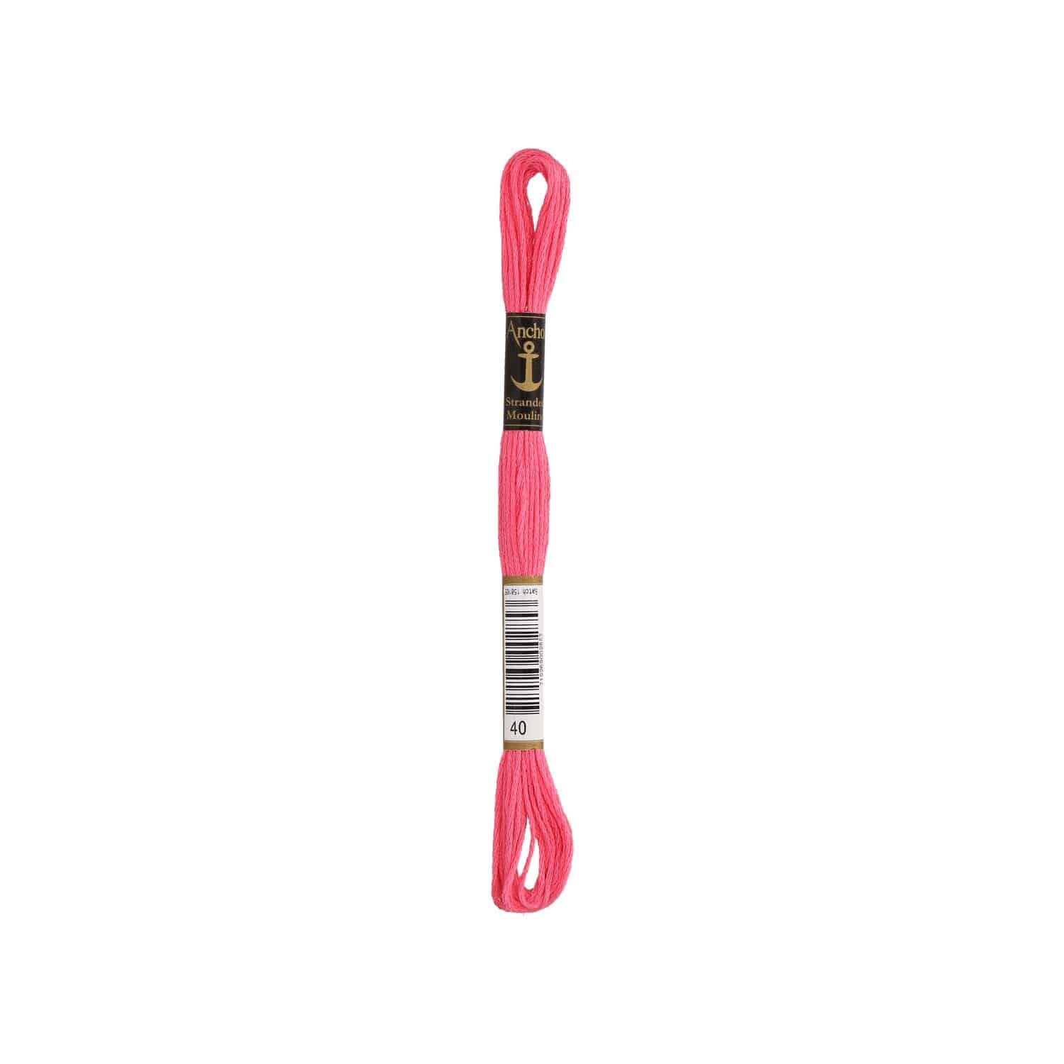Anchor Coats Sticktwist 8m 00040 Pink Hell