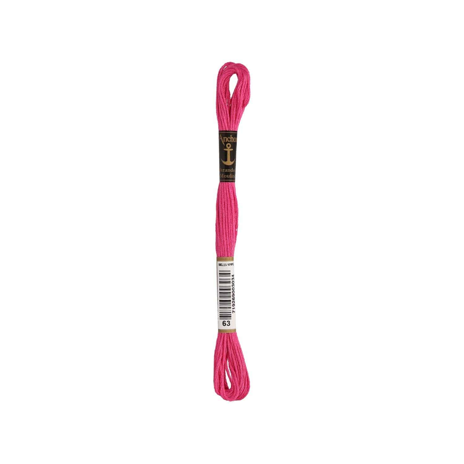 Anchor Coats Sticktwist 8m 00063 Fuchsie Hell