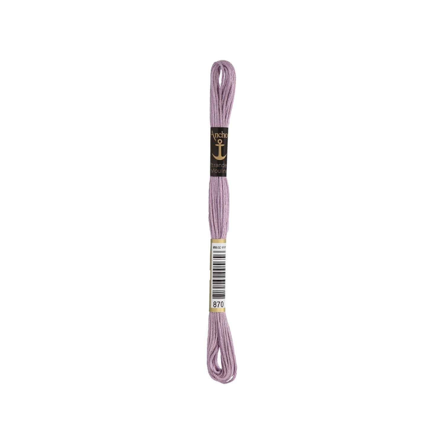 Anchor Coats Sticktwist 8m 00870 Grauviolett