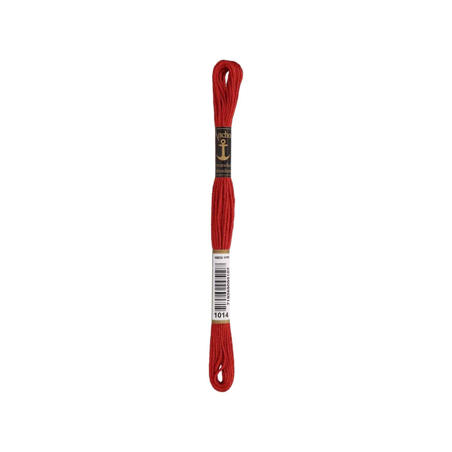 Anchor Coats Sticktwist 8m 01014 Rotbraun Mittel