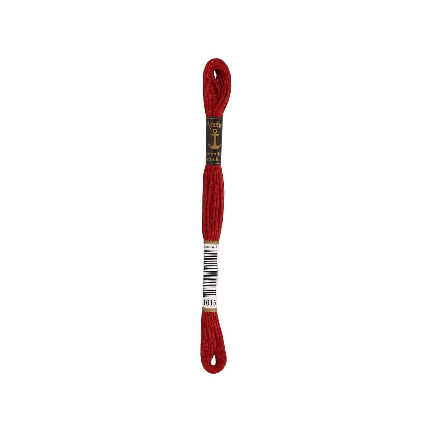 Anchor Coats Sticktwist 8m 01015 Rotbraun Dunkel