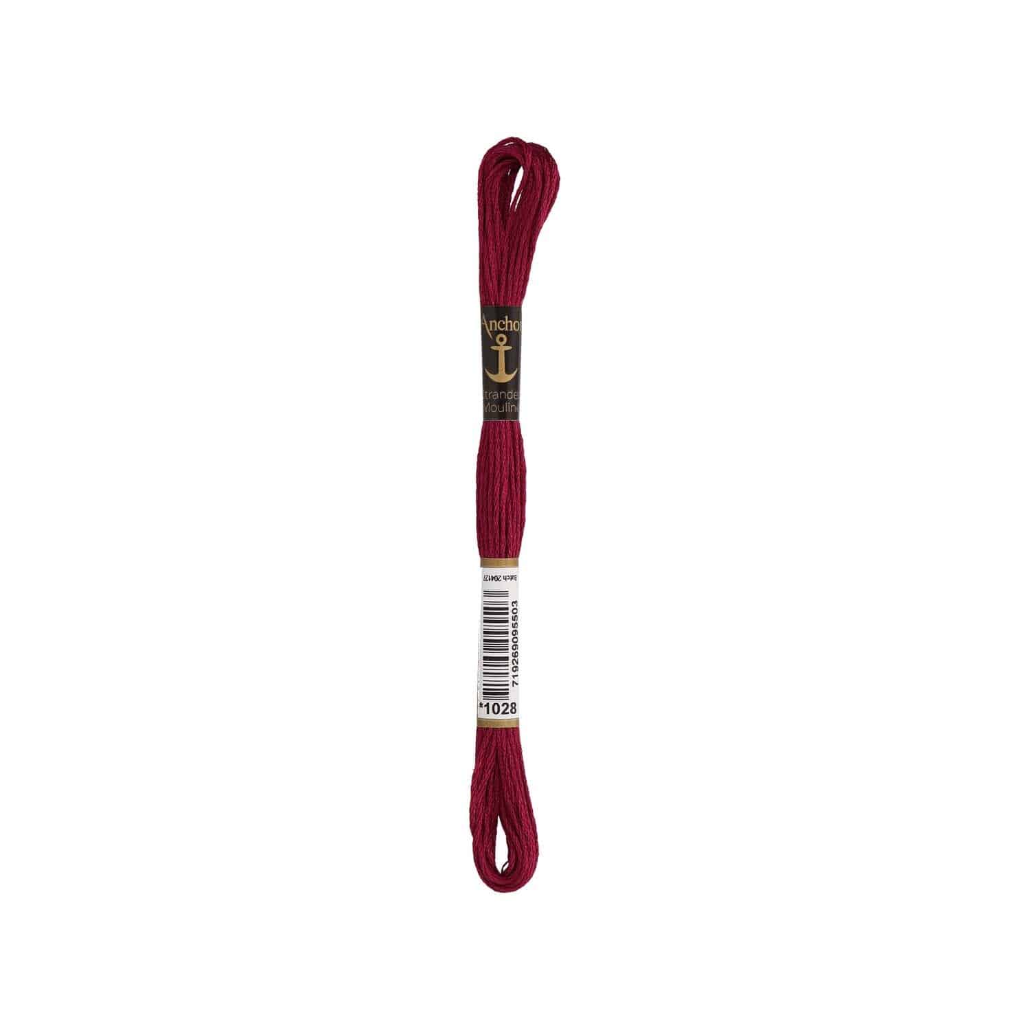 Anchor Coats Sticktwist 8m 01028 Aubergine Mittel
