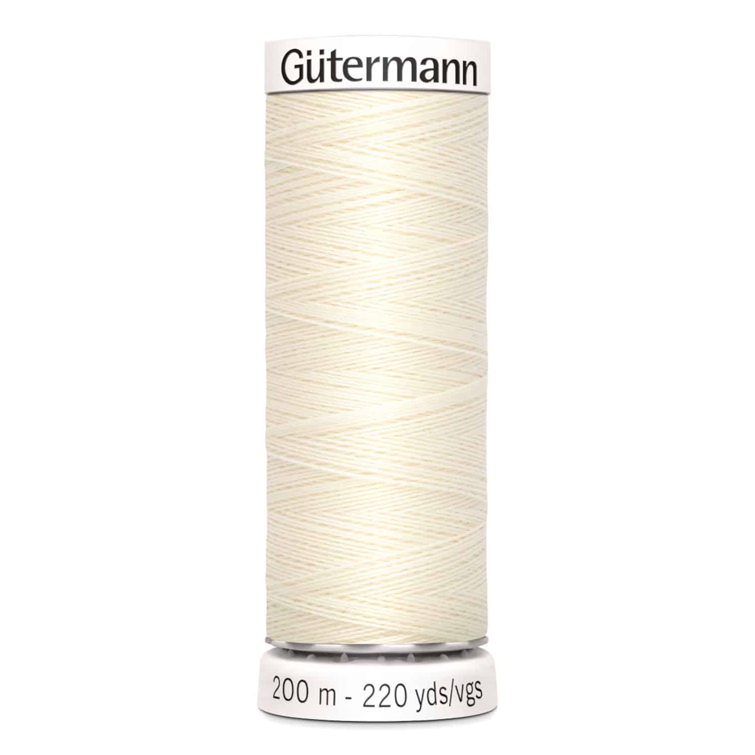 Gütermann Allesnäher 200m 001 Weiß