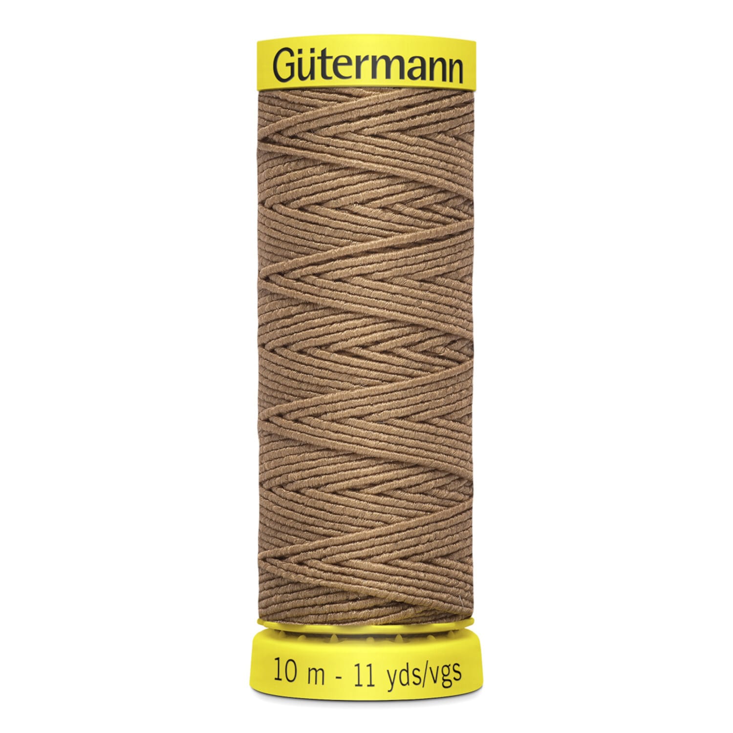 Gütermann Elasticfaden 10m Braun