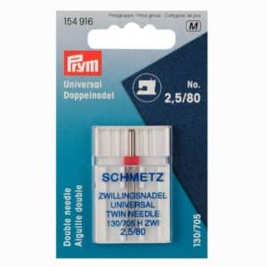 Prym Doppel-Nähmaschinennadel 130/705  2