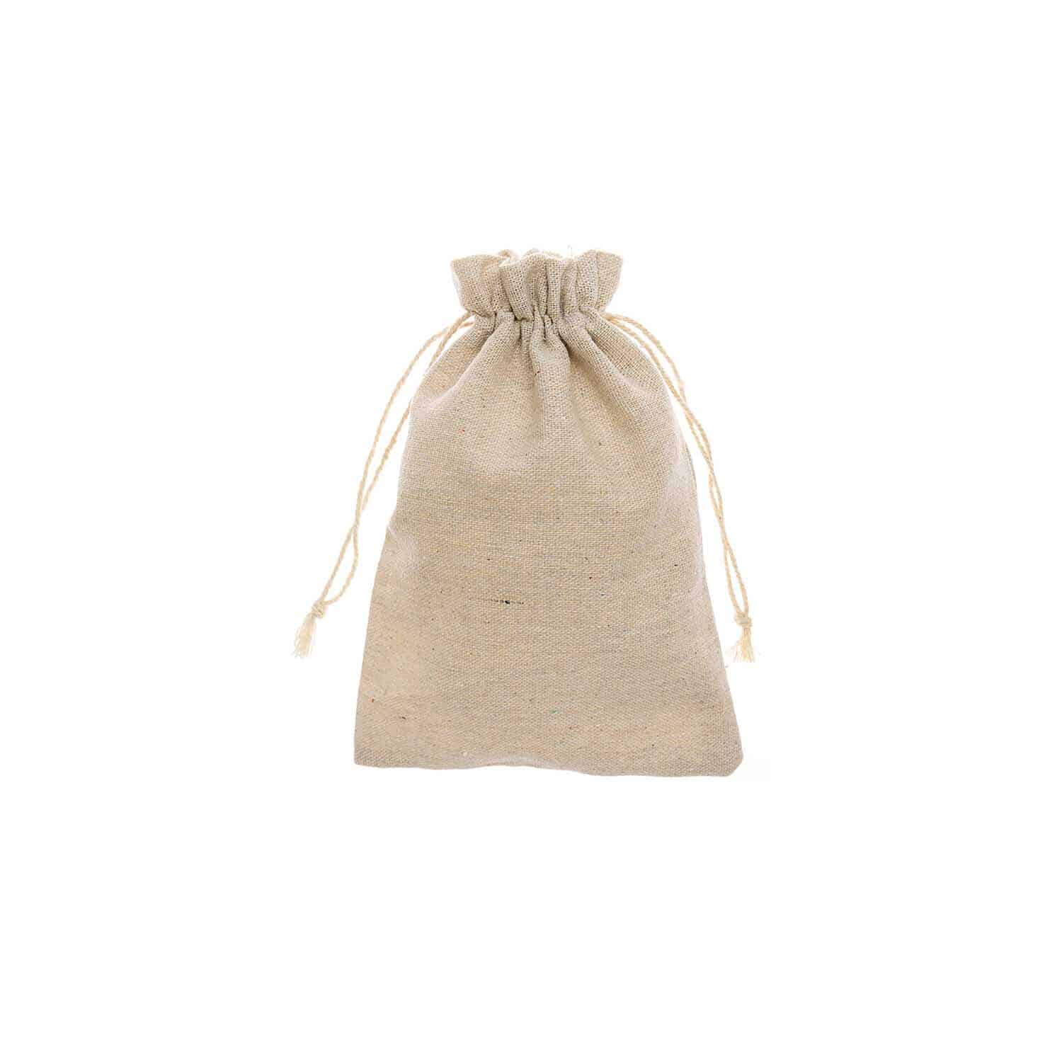 Rico Design Beutel Juteoptik natur 1 Stück 14x19cm