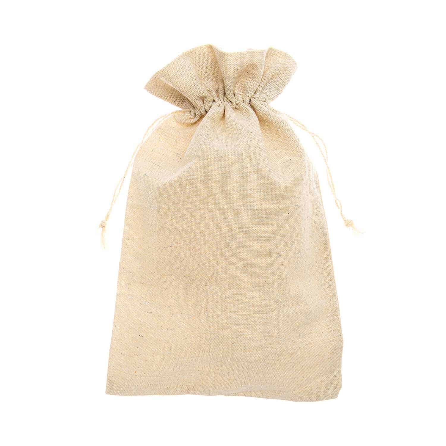 Rico Design Beutel Juteoptik natur 1 Stück 19x29cm