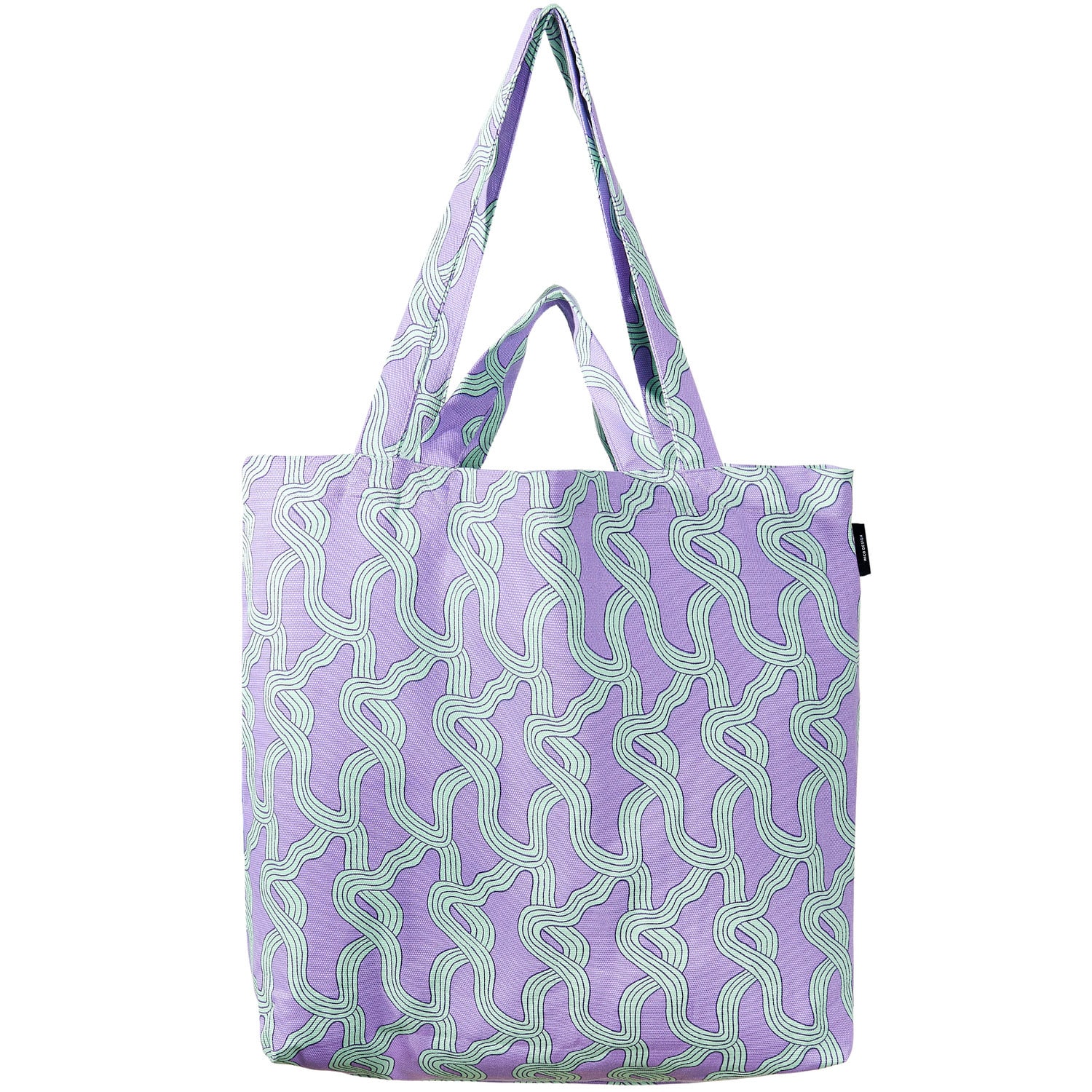 Rico Design Canvas-Shopper Myzel Flieder