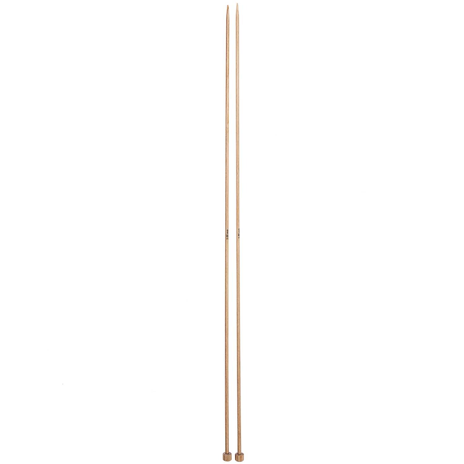 Rico Design Jackenstricknadeln 40cm Holz 3