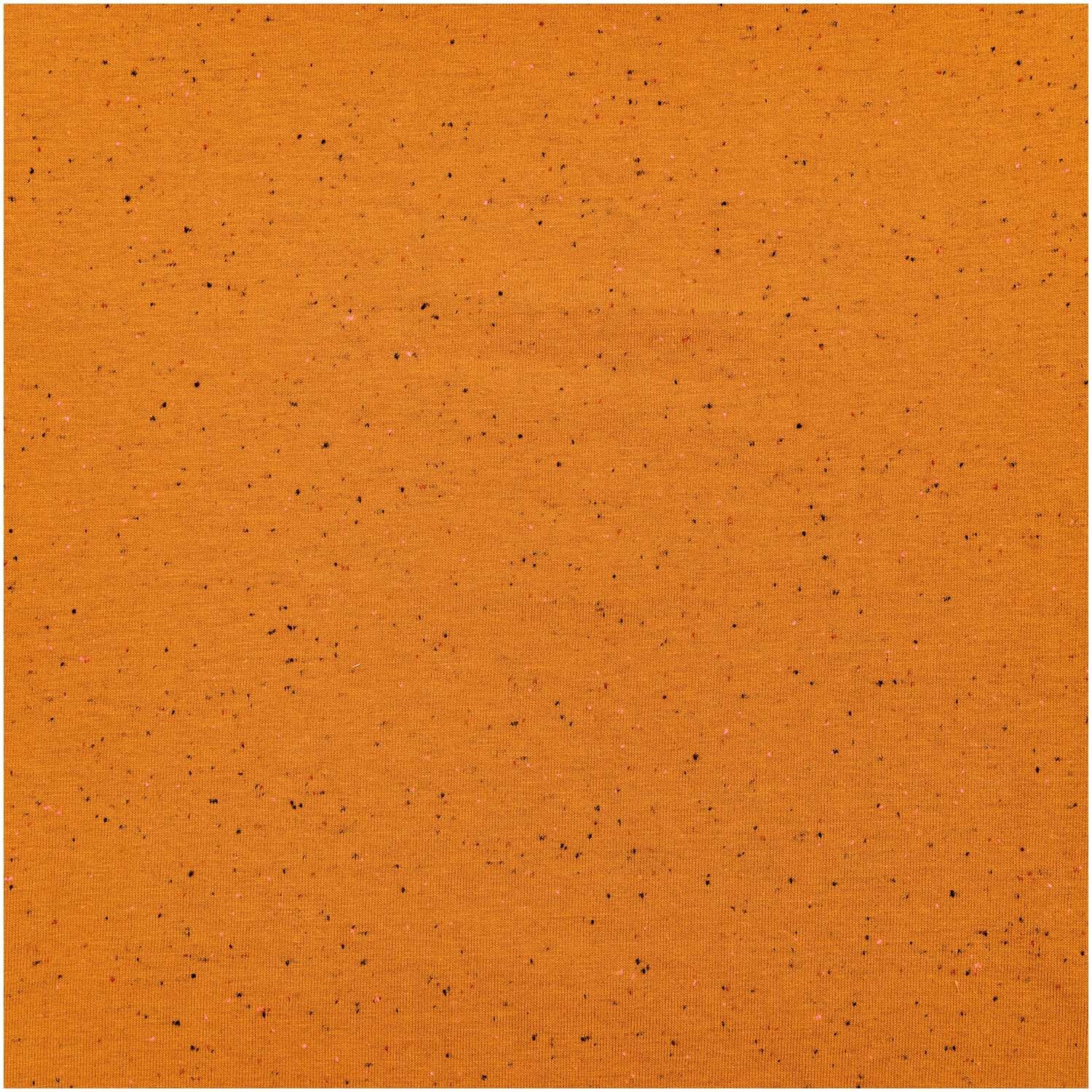 Rico Design Jerseystoff Neon-Flocken 160cm Braun