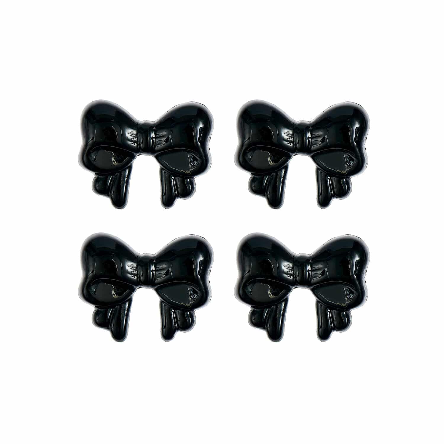 Rico Design Knöpfe Schleife Schwarz