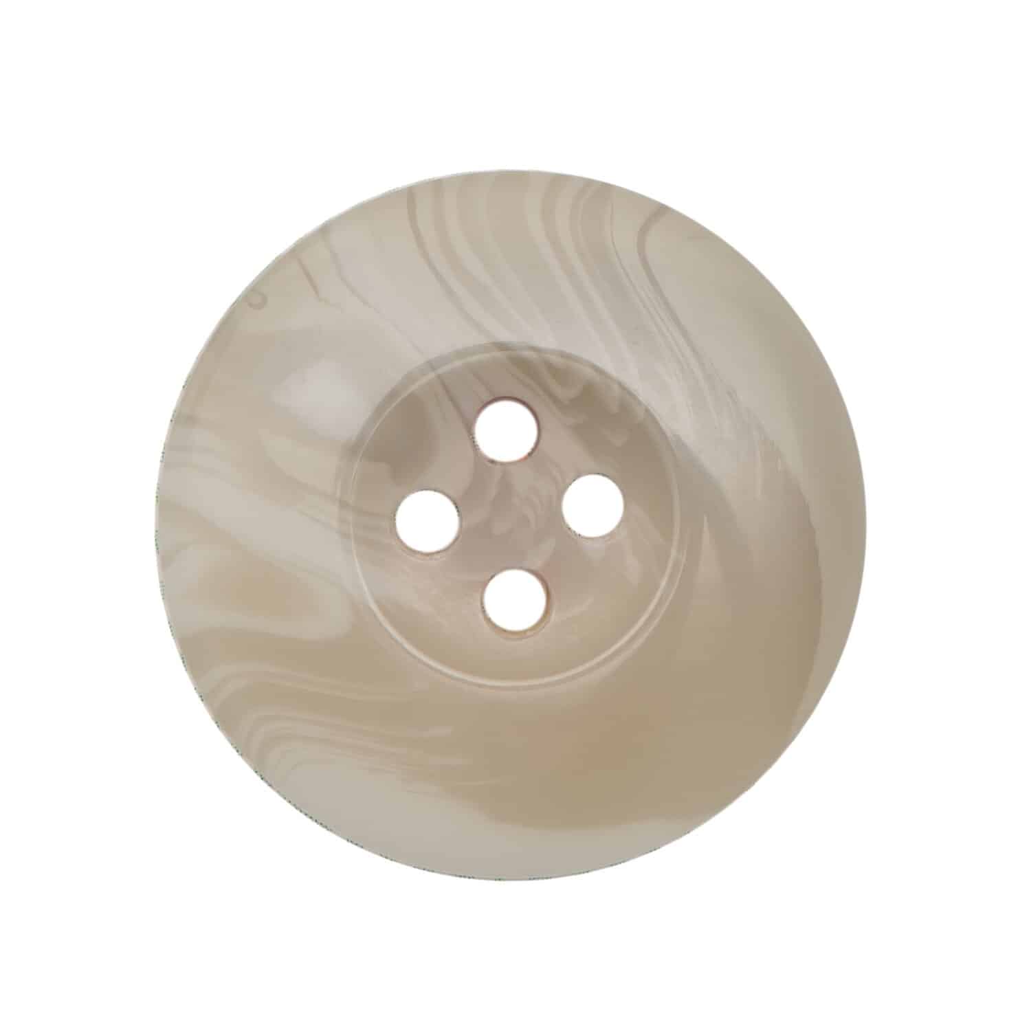 Rico Design Knopf Beige strukturiert