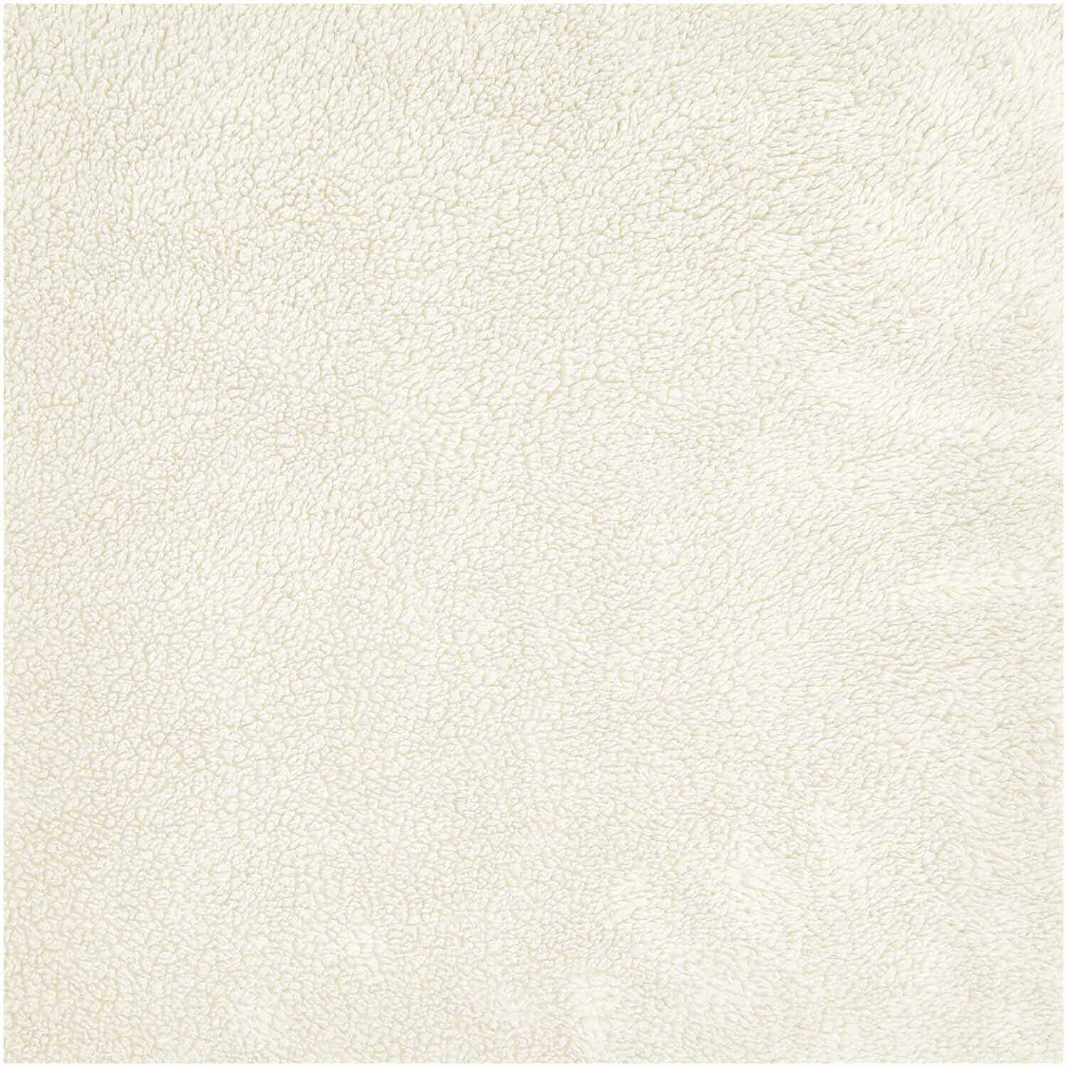 Rico Design Meterware Teddyplüsch Creme