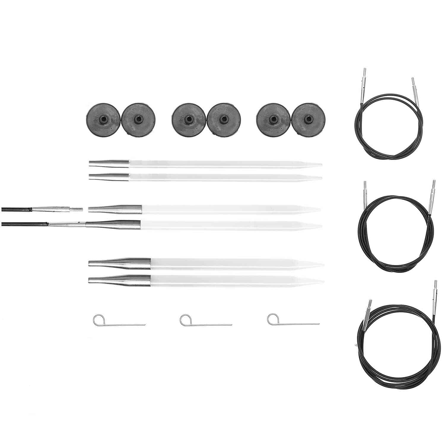 Rico Design Nadelset Deluxe Acryl 18-teilig