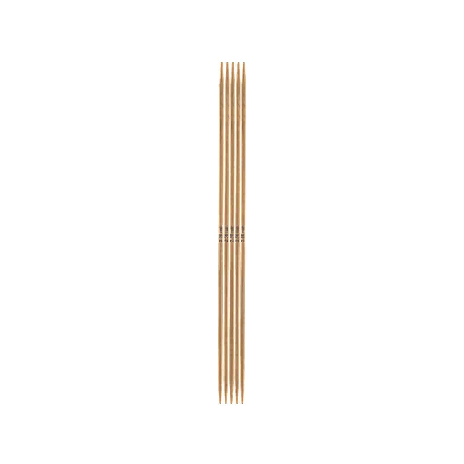 Rico Design Nadelspiel 15cm Bambus 2