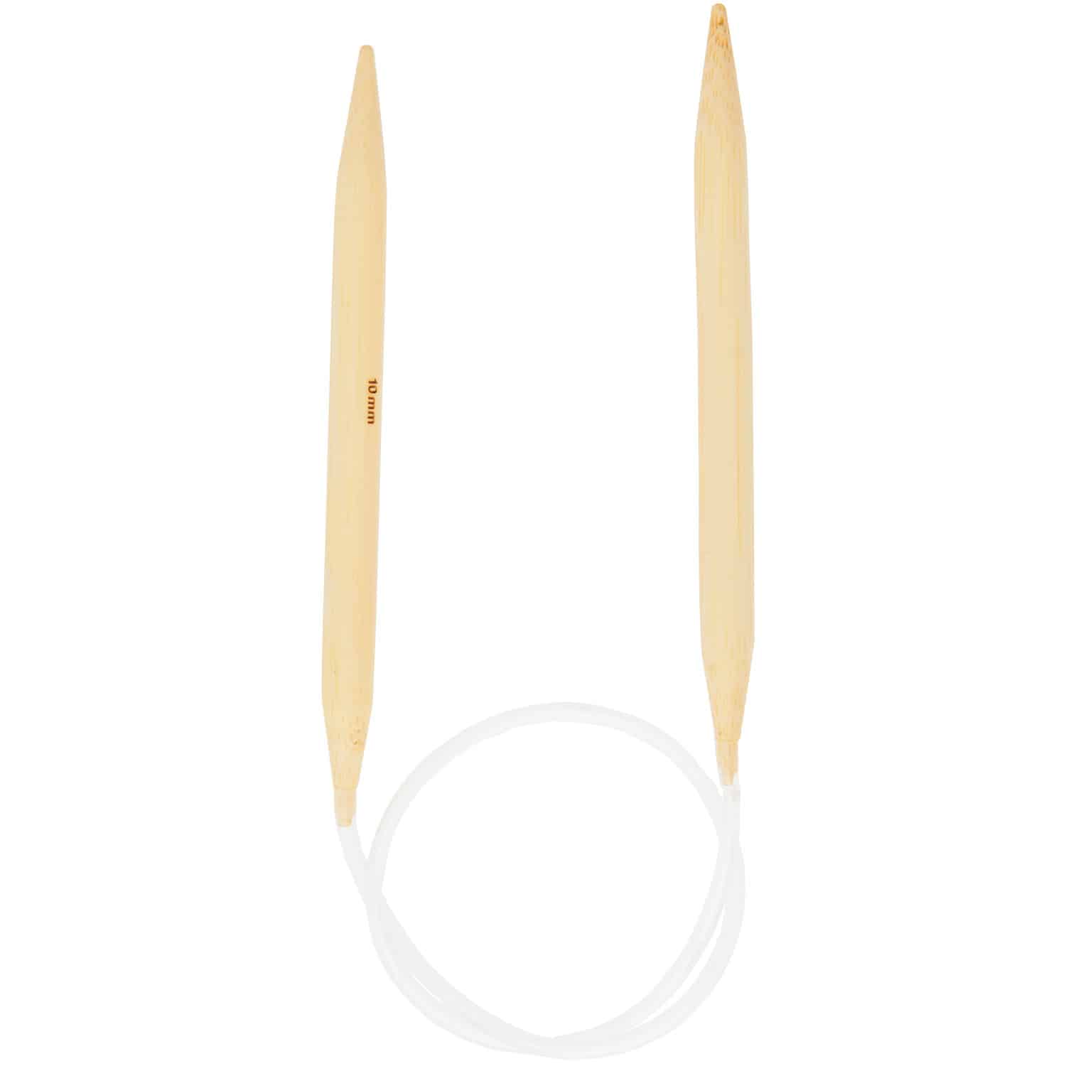 Rico Design Rundstricknadel 60cm Bambus 10