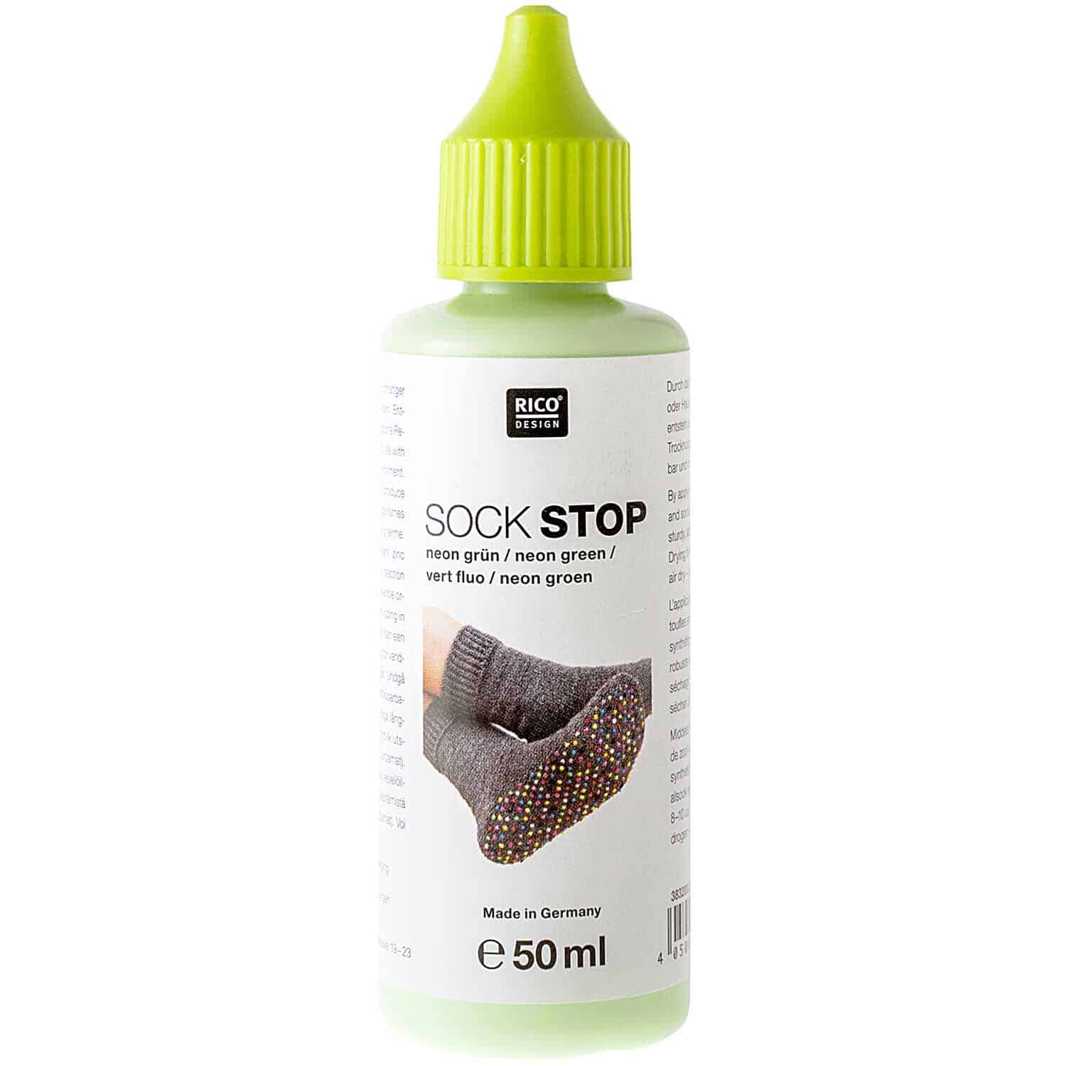Rico Design Sock Stop 50ml Neon-Grün