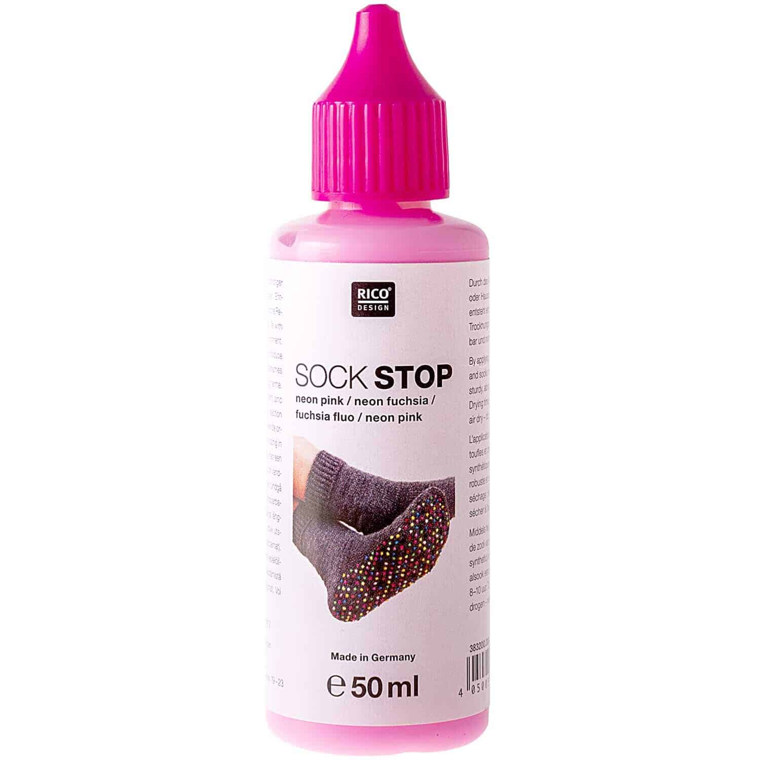 Rico Design Sock Stop 50ml Neon-Pink