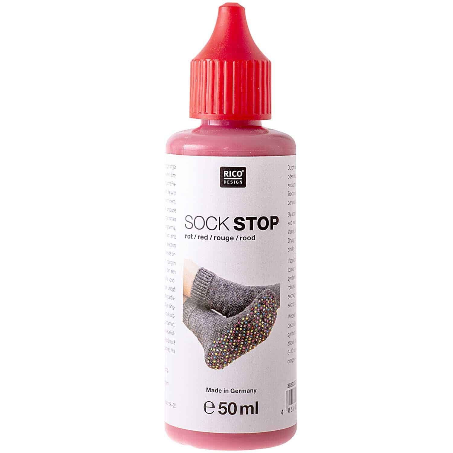 Rico Design Sock Stop 50ml Rot