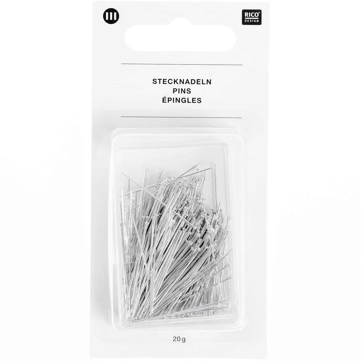 Rico Design Stecknadeln 20g