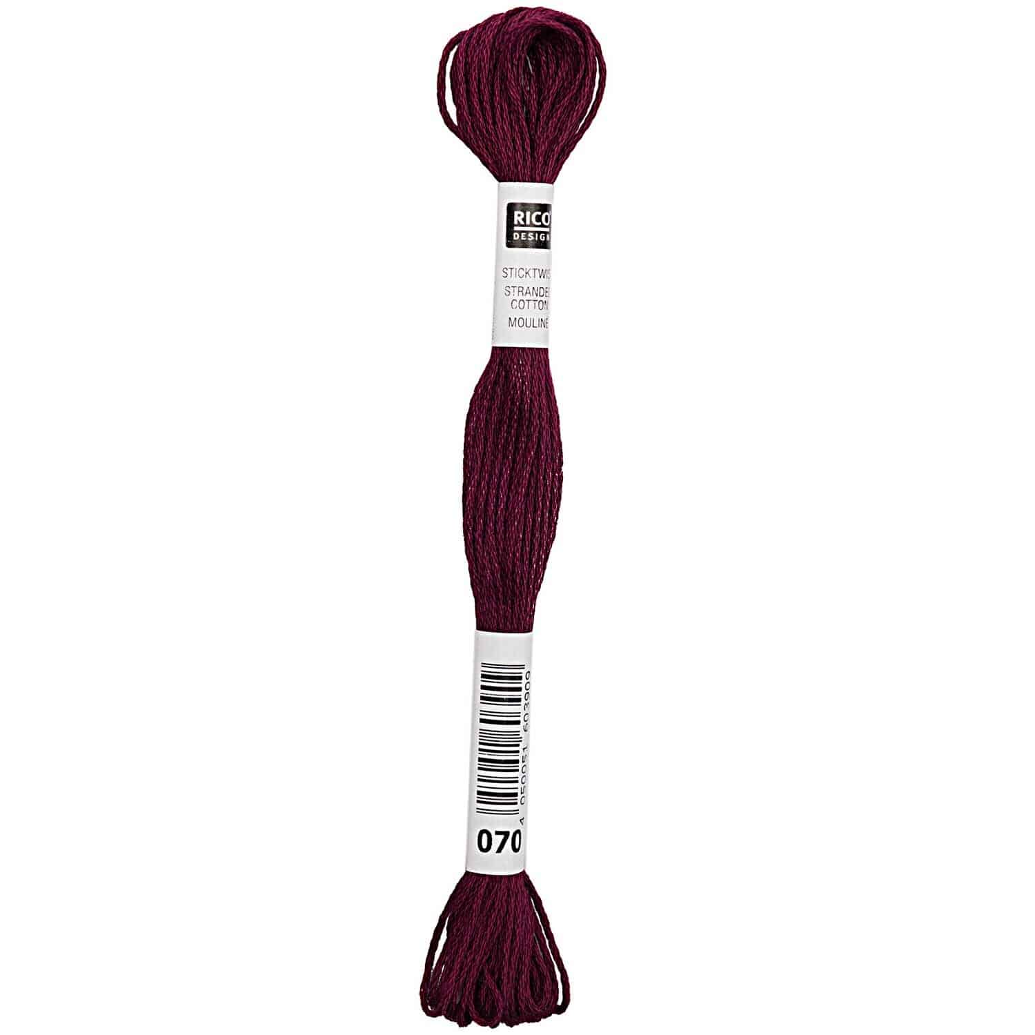 Rico Design Sticktwist 8m 070 Hellrosa