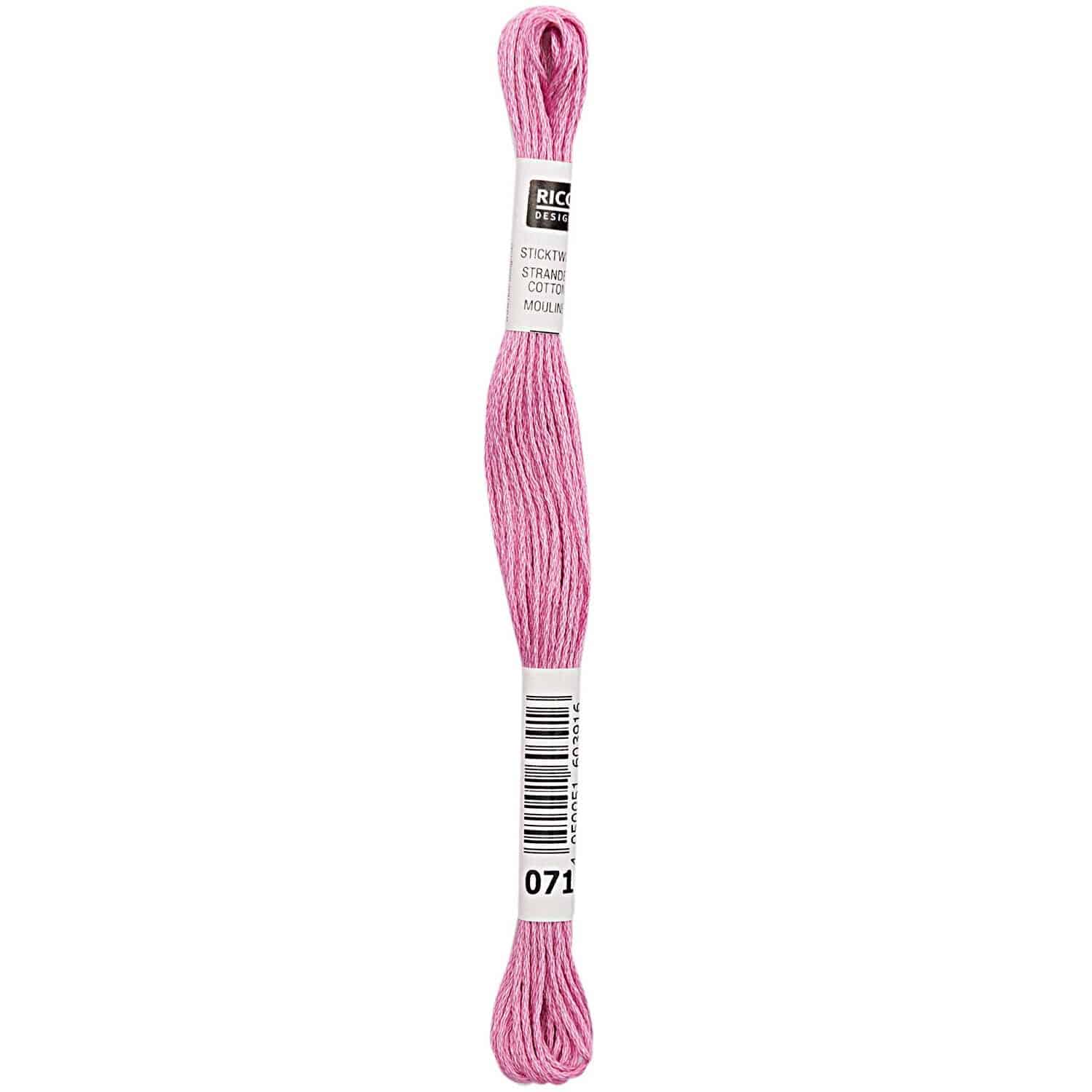 Rico Design Sticktwist 8m 071 Beerenrot