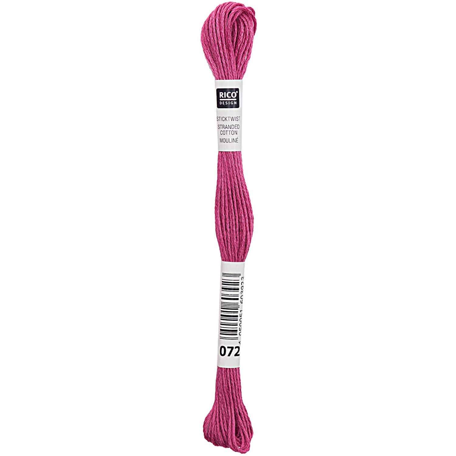 Rico Design Sticktwist 8m 072 Beerenrot