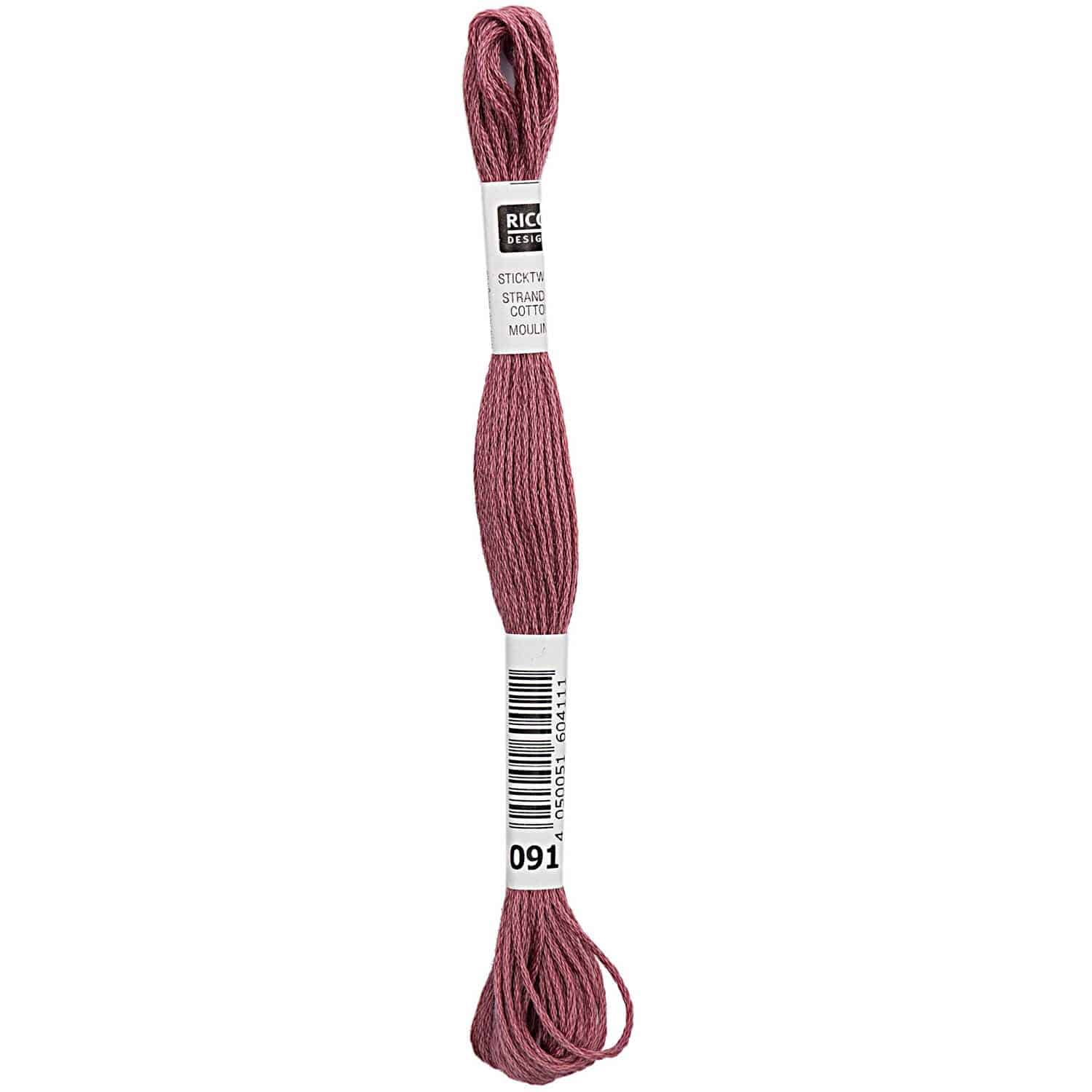 Rico Design Sticktwist 8m 091 Brombeer