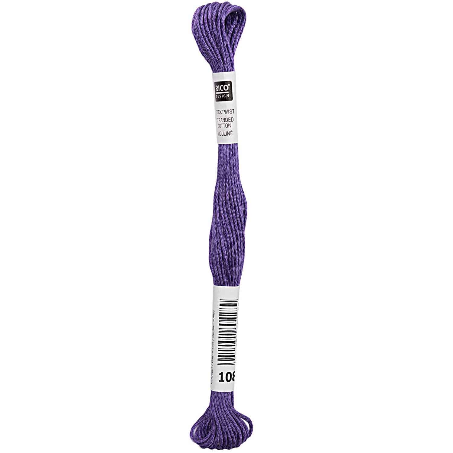 Rico Design Sticktwist 8m 108 Helllila