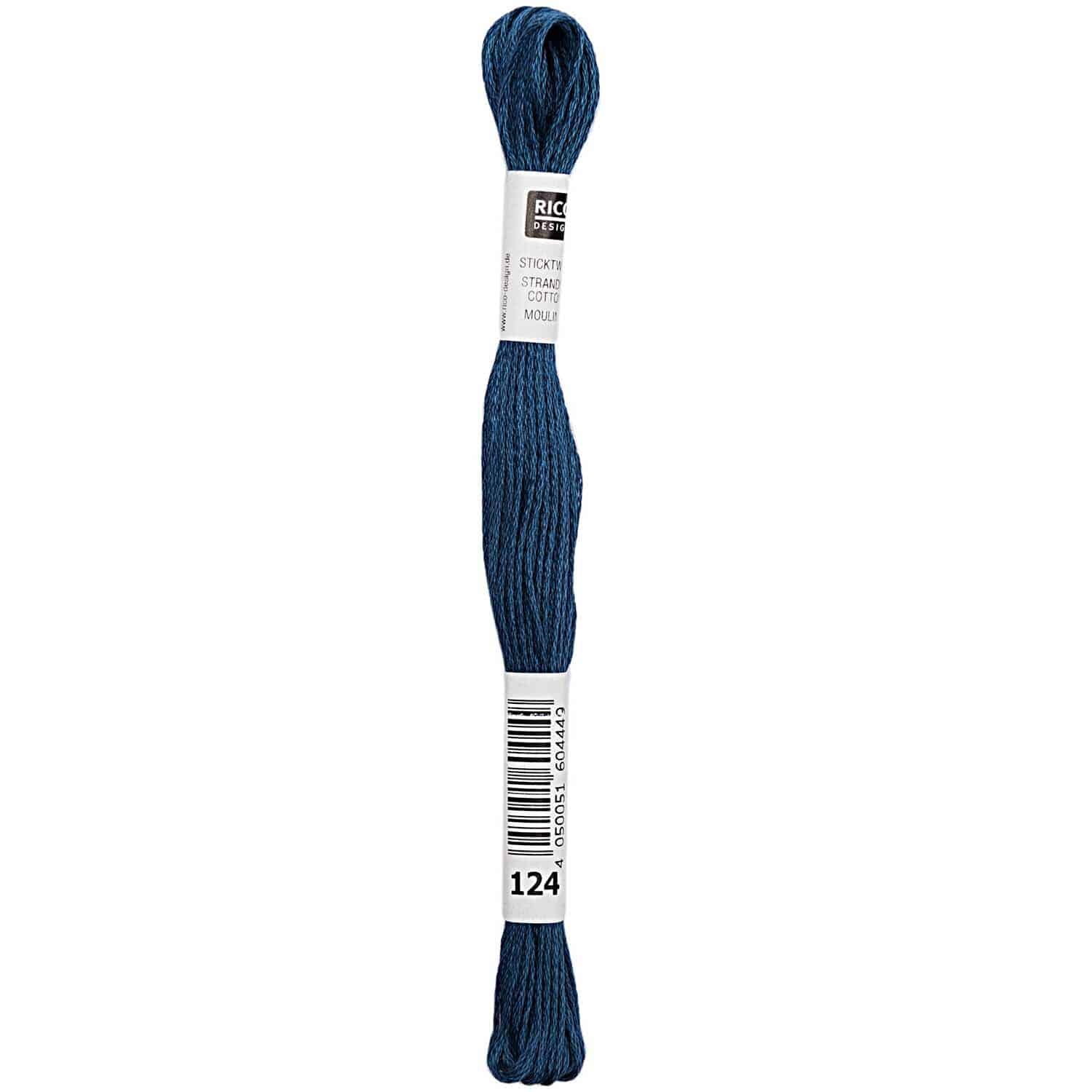 Rico Design Sticktwist 8m 124 Blau