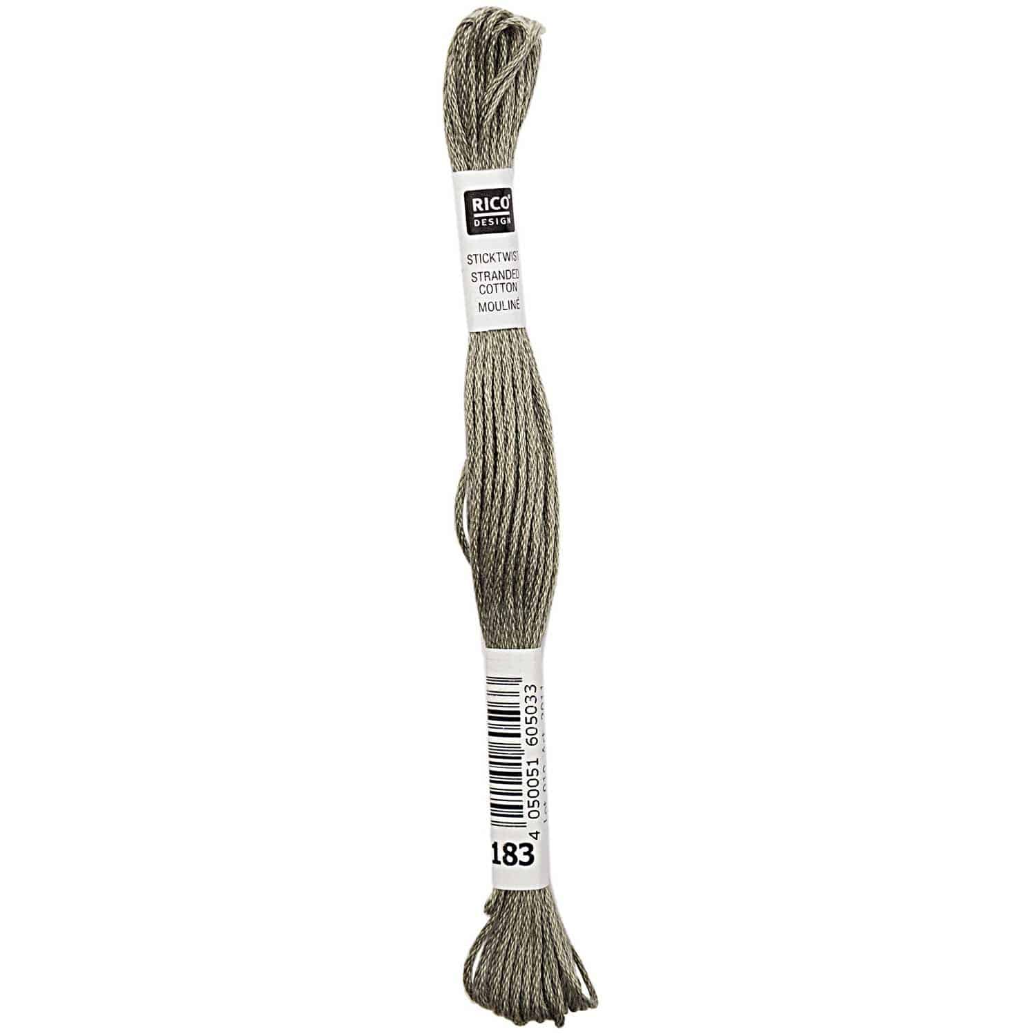 Rico Design Sticktwist 8m 183 Graungrün