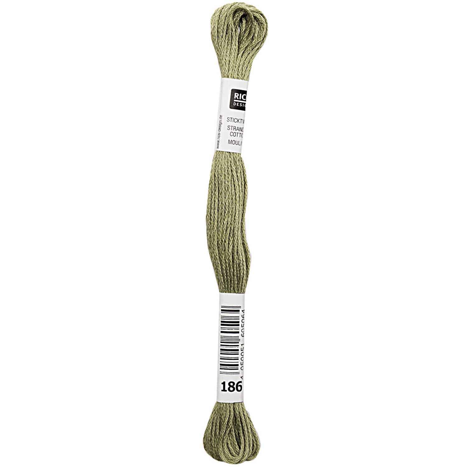 Rico Design Sticktwist 8m 186 Khaki