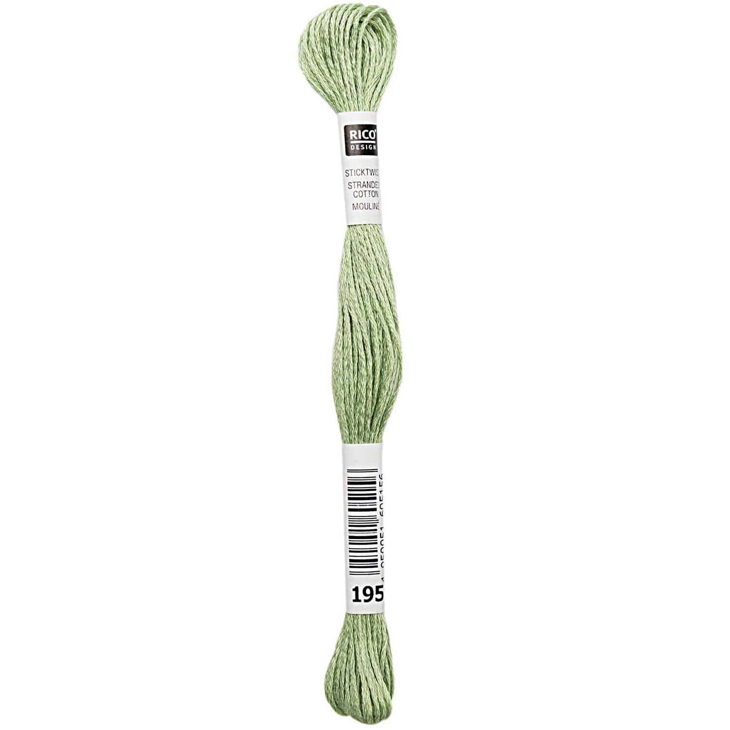 Rico Design Sticktwist 8m 195 Salbei
