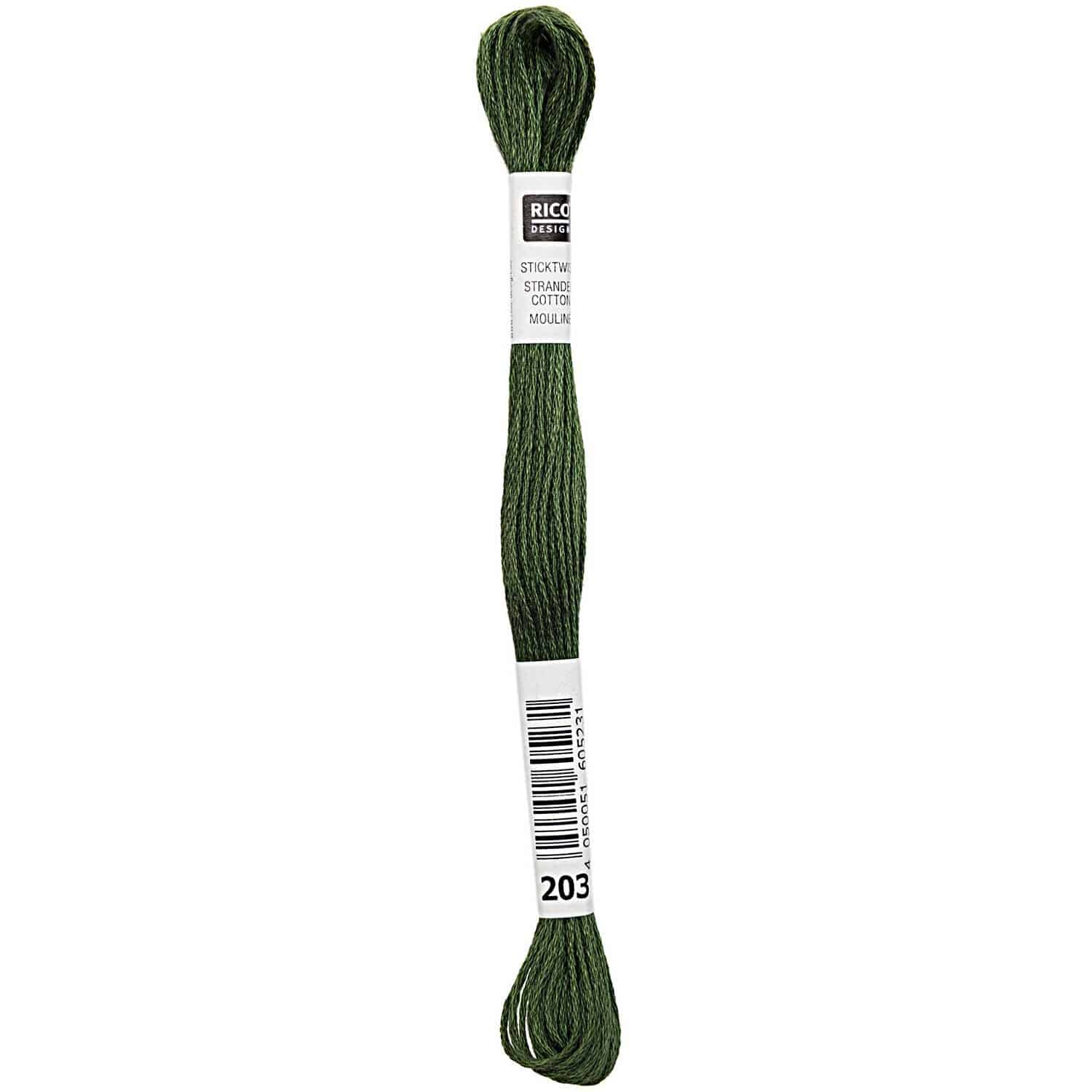 Rico Design Sticktwist 8m 203 Grün