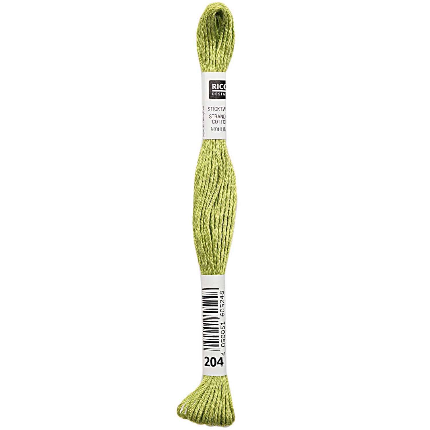Rico Design Sticktwist 8m 204 Kiwigrün