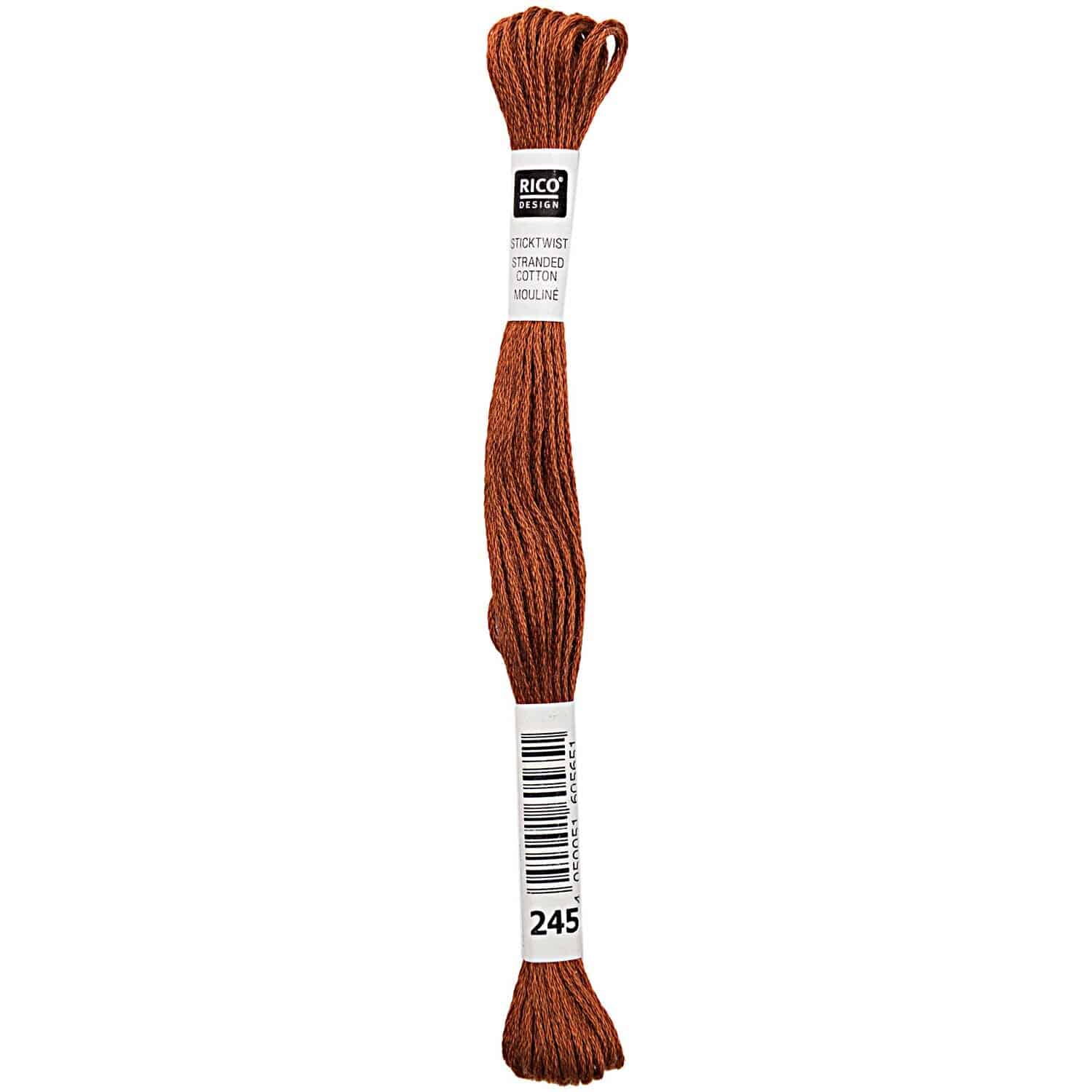 Rico Design Sticktwist 8m 245 Rost