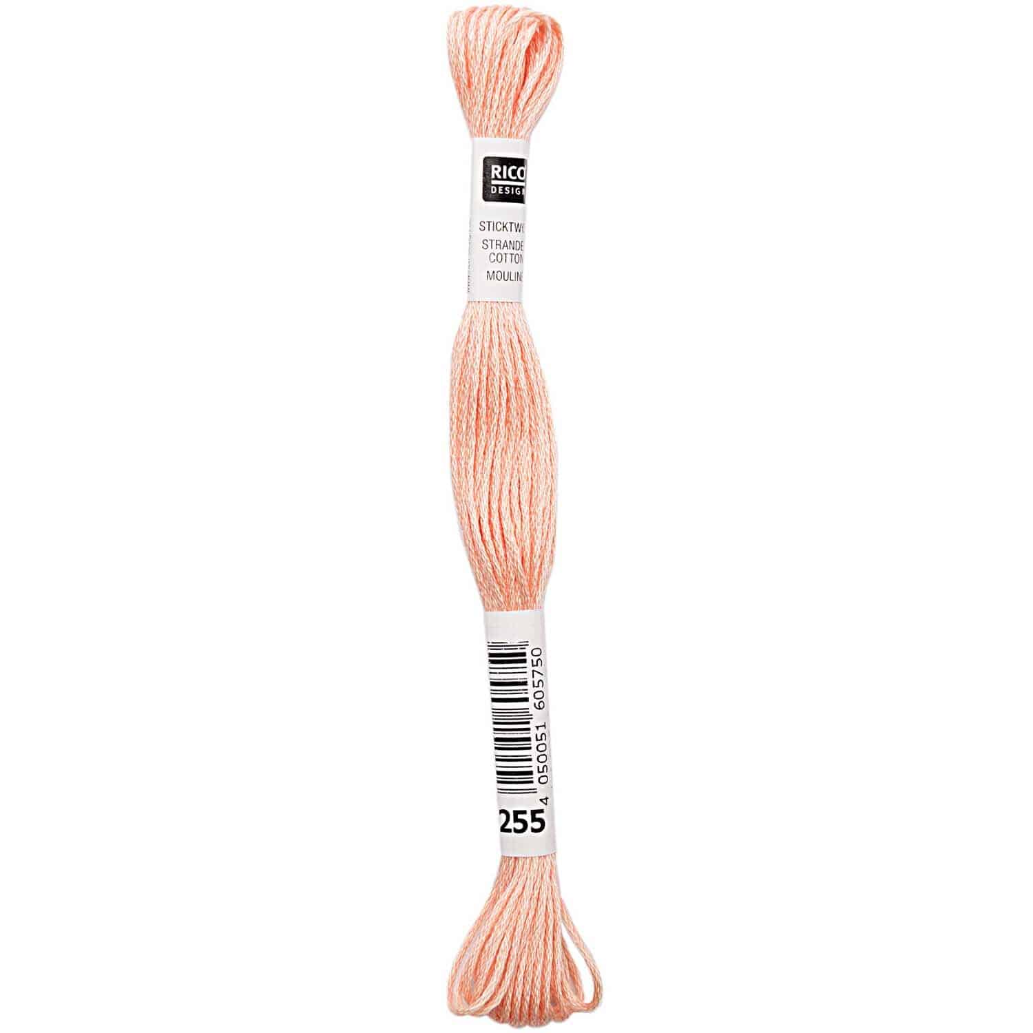 Rico Design Sticktwist 8m 255 Granatrot