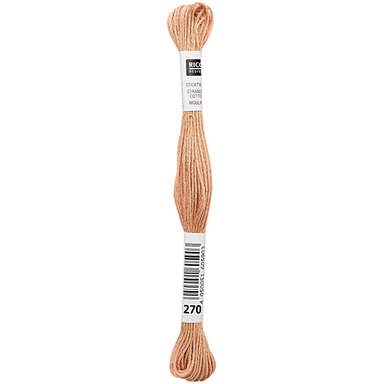 Rico Design Sticktwist 8m 270 Karamell