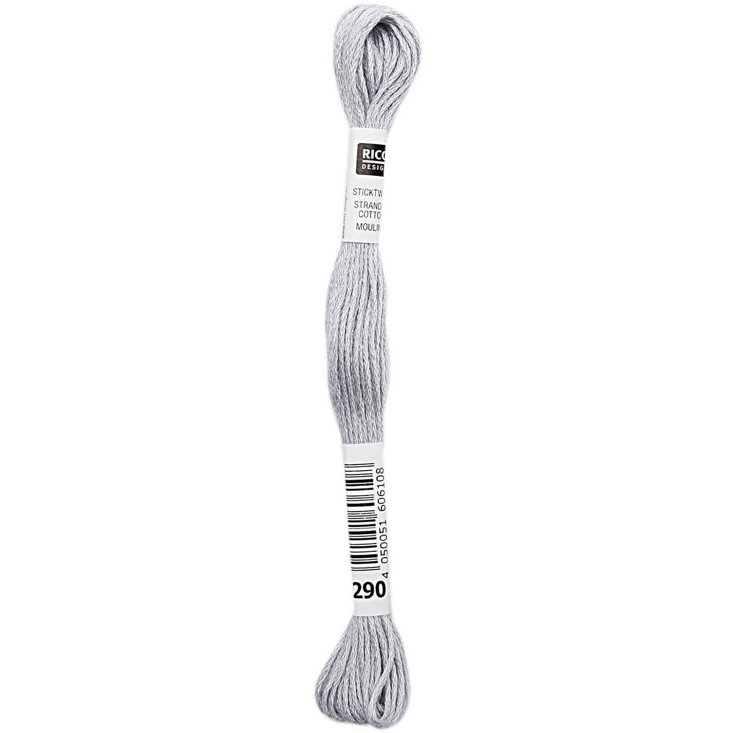 Rico Design Sticktwist 8m 290 Hellgrau