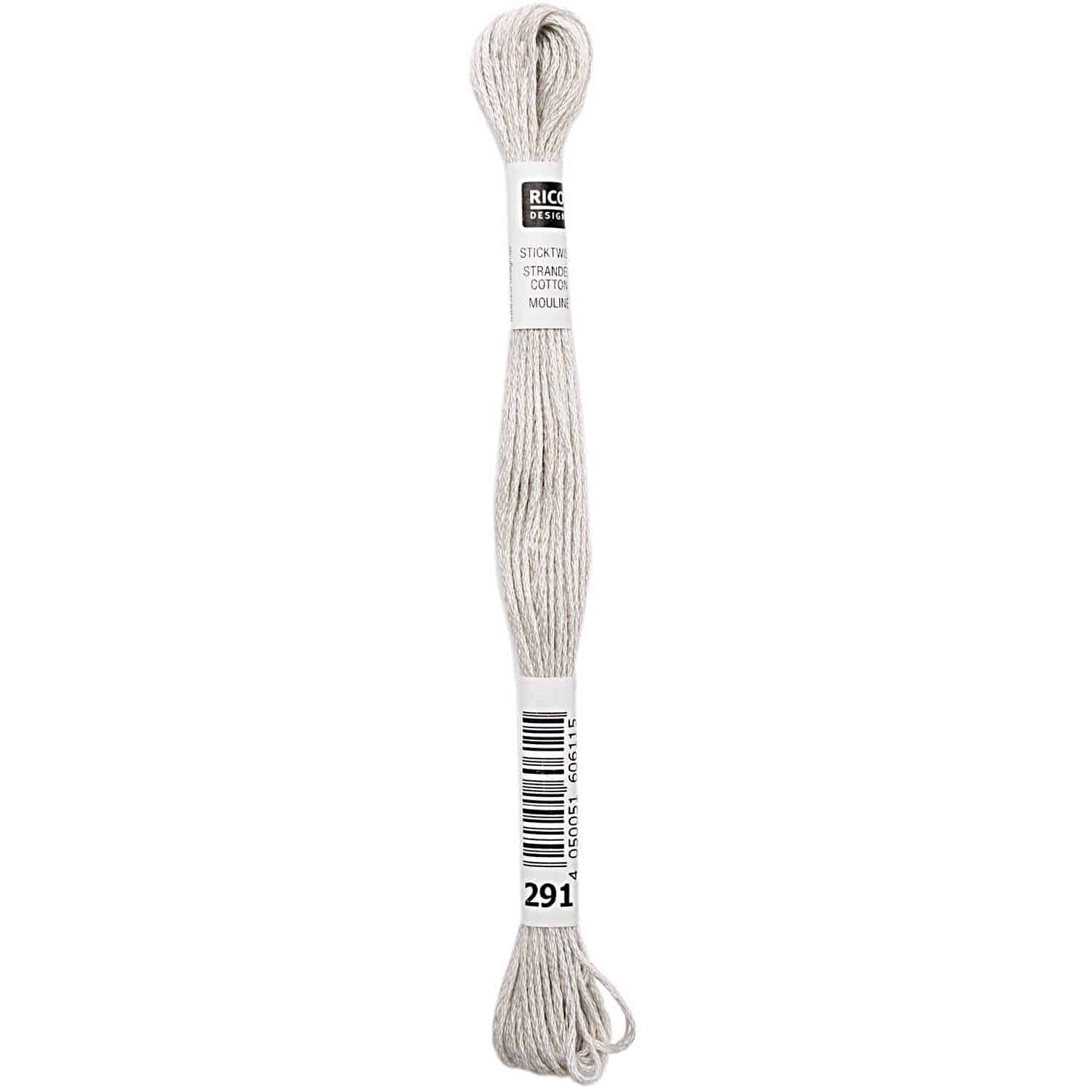 Rico Design Sticktwist 8m 291 Dunkelgrau