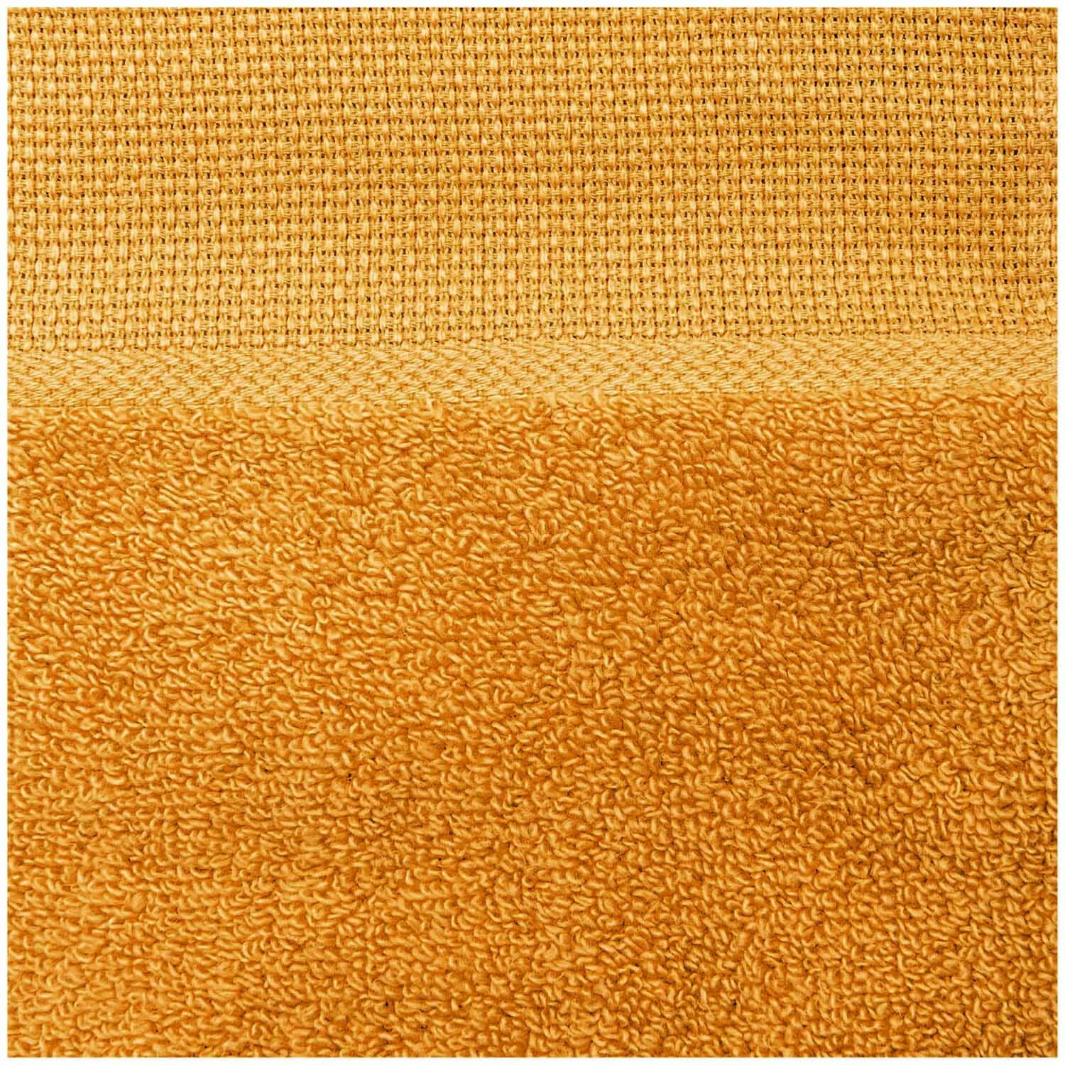 Rico Design Waschhandschuh 15x21cm Senf dunkel