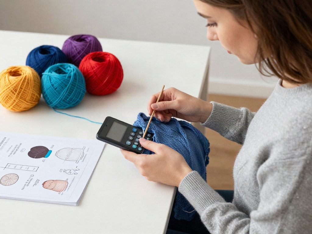 Stoffmenge Pullover